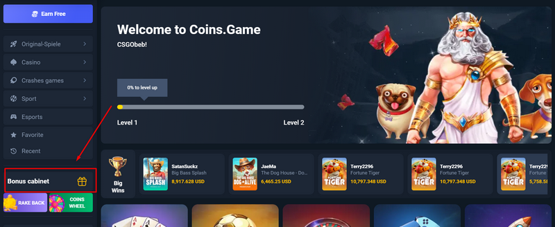 Coins.Game Promotion Code: 'HELLAGOOD' - Rise to 100% Bonus to Your Down payment